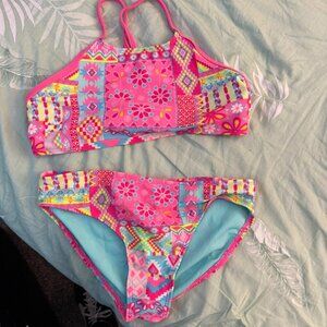 Wonder Nation 2-piece girl's swimsuit
